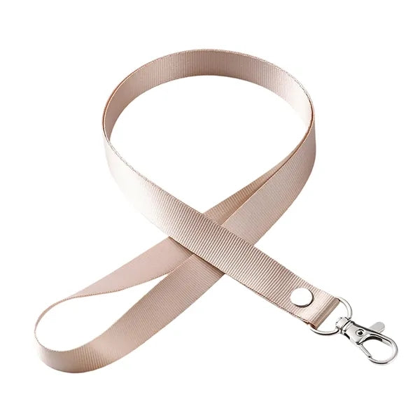 Durable Polyester Lanyard with Clasp for IDs and Keys