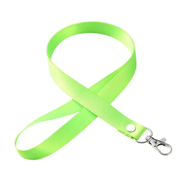 Durable Polyester Lanyard with Clasp for IDs and Keys
