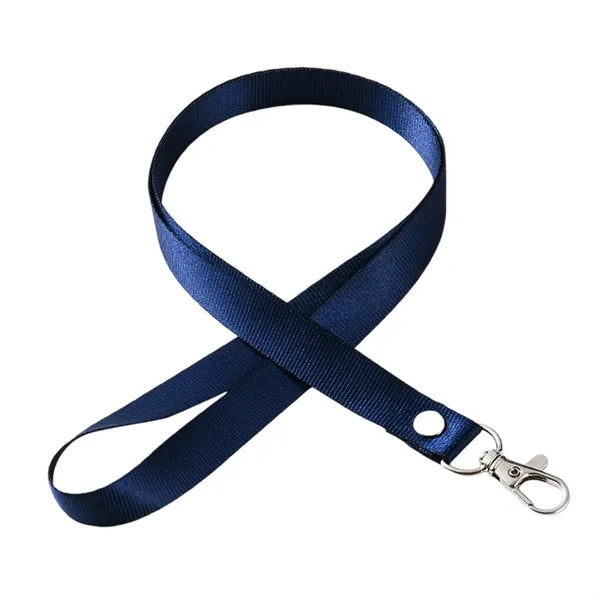 Durable Polyester Lanyard with Clasp for IDs and Keys