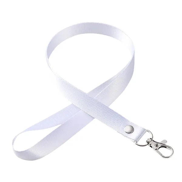 Durable Polyester Lanyard with Clasp for IDs and Keys