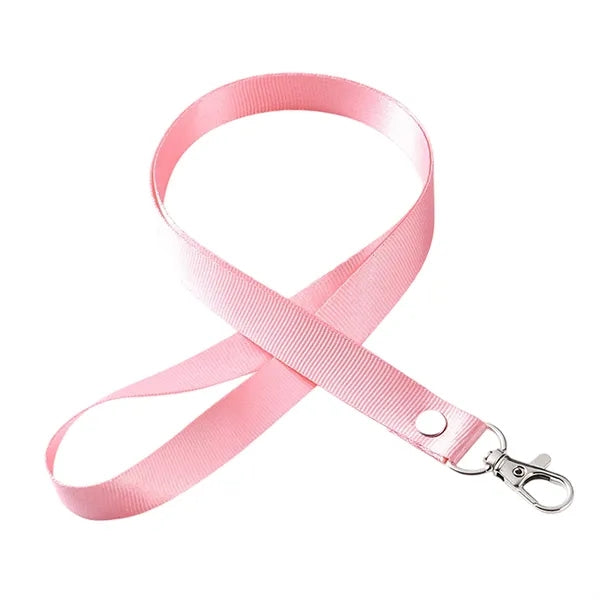 Durable Polyester Lanyard with Clasp for IDs and Keys