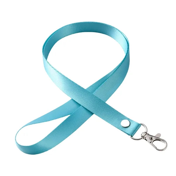 Durable Polyester Lanyard with Clasp for IDs and Keys