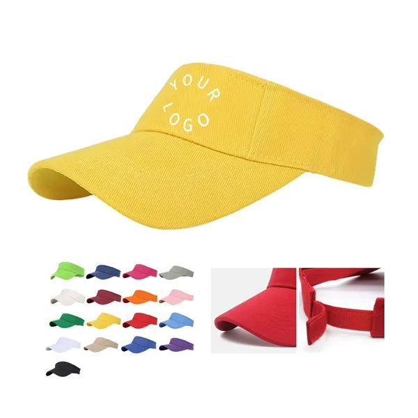 Adjustable Cotton Baseball Cap with Magic Tape Closure