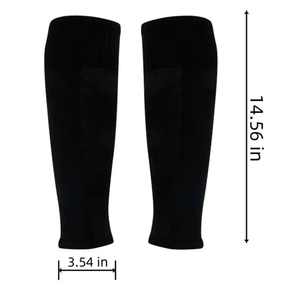 Knitted Compression Soccer Sock Cover Sports Leg Sleeves