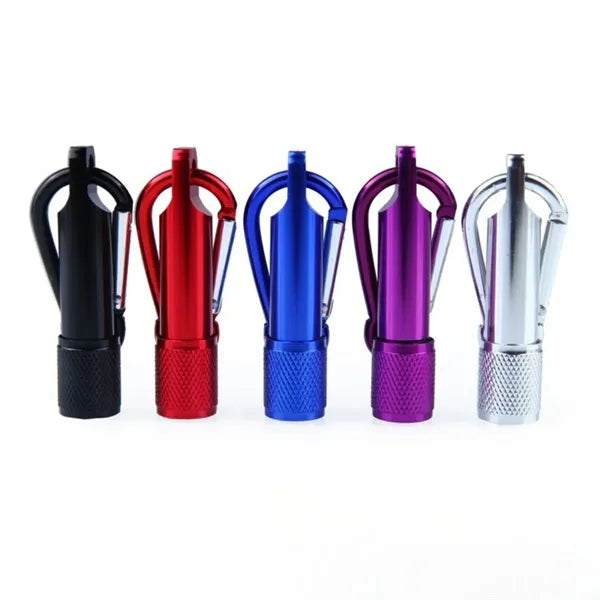 Keychain LED Flashlight Mini Key Ring Portable Pocket Torch