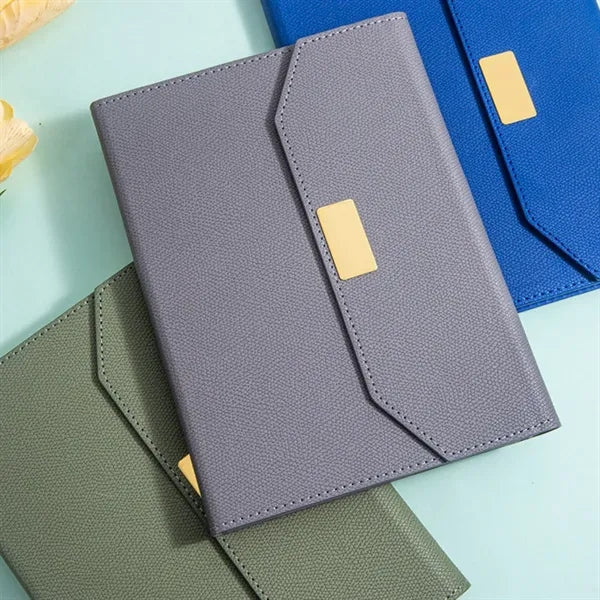 A5 Business Notebook PU Belt Buckle Notepad