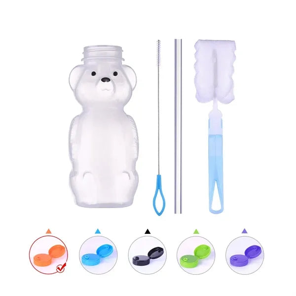 Honey Bear Straw Cups