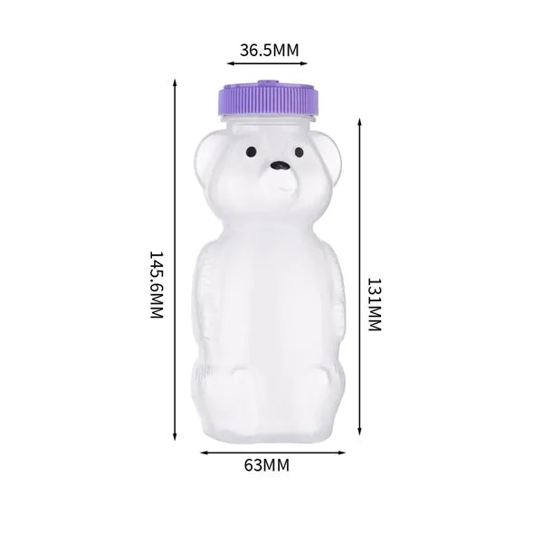 Honey Bear Straw Cups