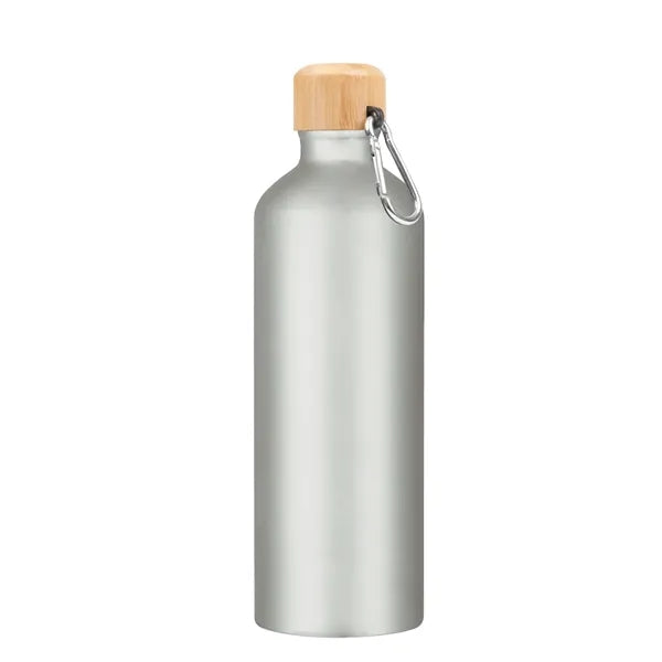 Bike Bottle With Bamboo Lid
