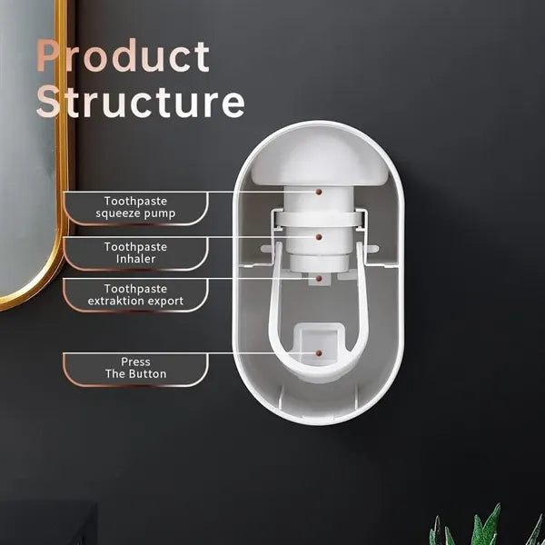 Wall Mounted Toothpaste Dispense
