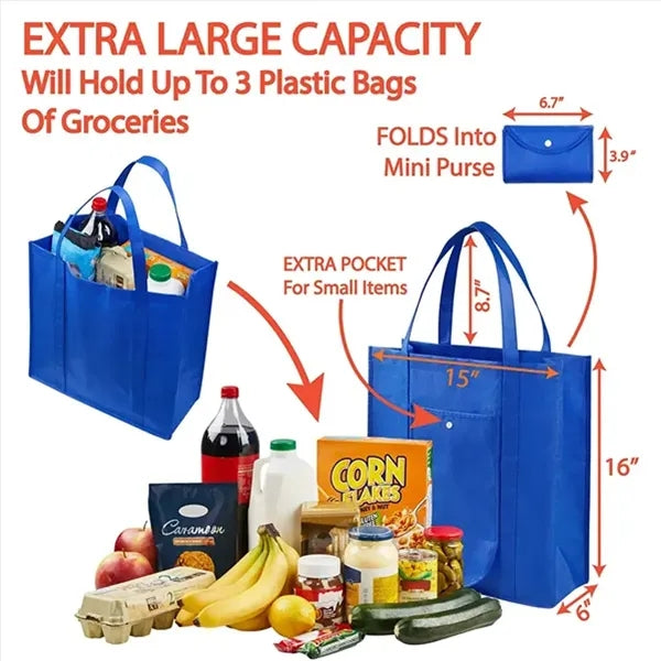 Foldable Non-Woven Tote Bag