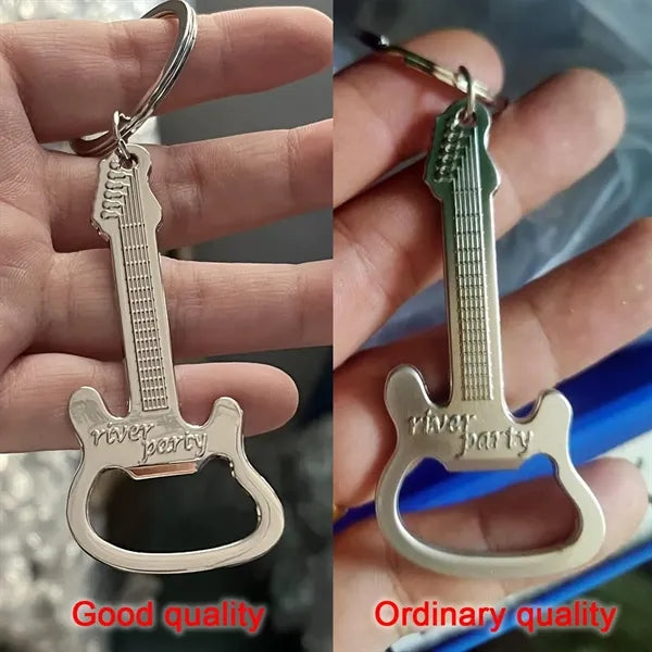 Guitar Beer Bottle Opener Key Buckle