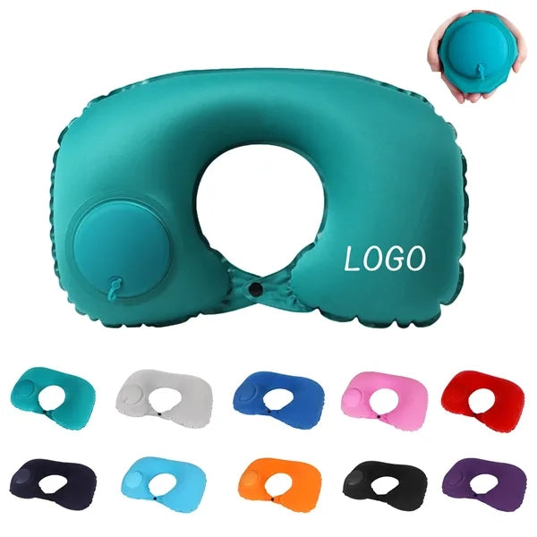 Inflatable U-Shaped Pillow