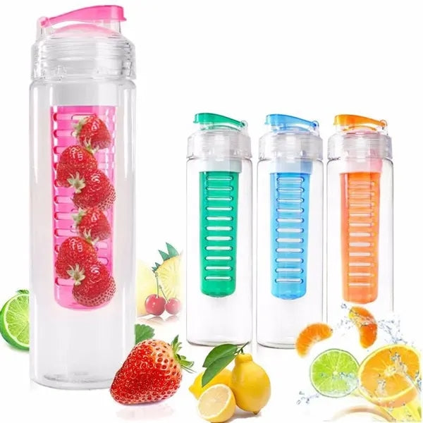 Plastic Fruit Infuser Water Bottle
