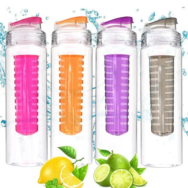 Plastic Fruit Infuser Water Bottle
