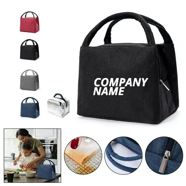 Oxford Insulated Lunch Bag
