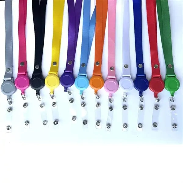 Lanyard with Retractable Clip