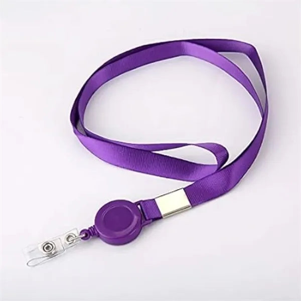 Lanyard with Retractable Clip