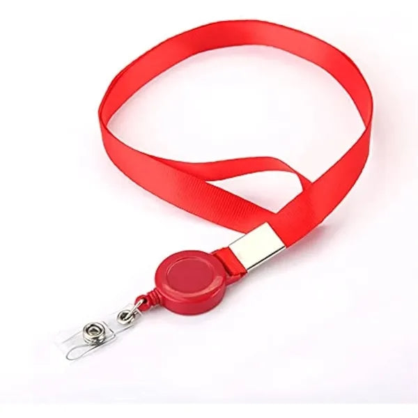 Lanyard with Retractable Clip