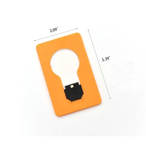 Foldable LED Card Light Bulb