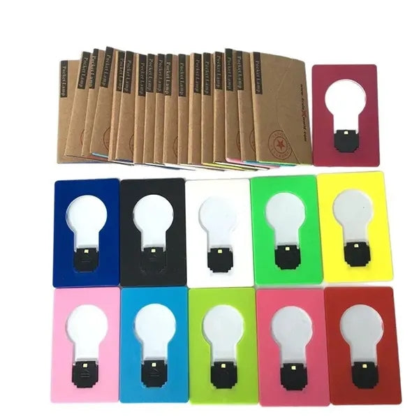 Foldable LED Card Light Bulb