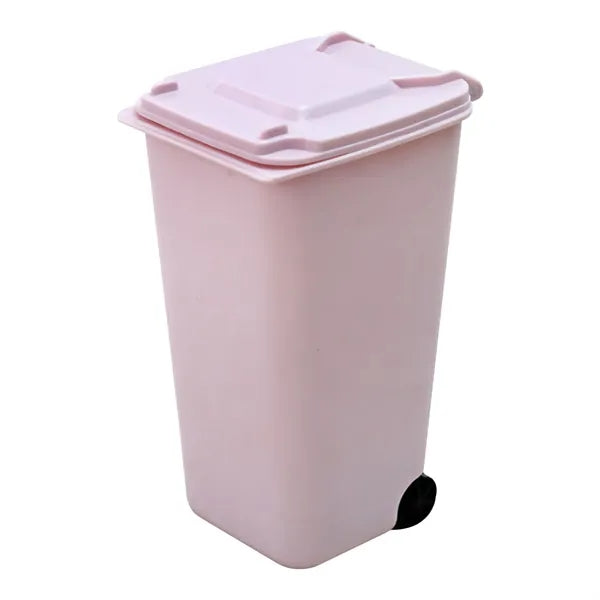 Creative Mini Trash Can Desktop Pen Holder