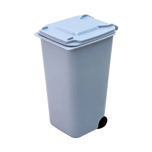 Creative Mini Trash Can Desktop Pen Holder