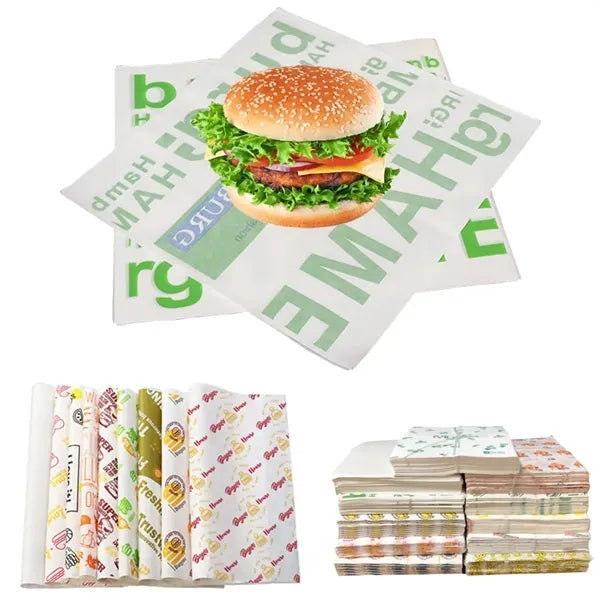 Hamburger Wrapping Paper
