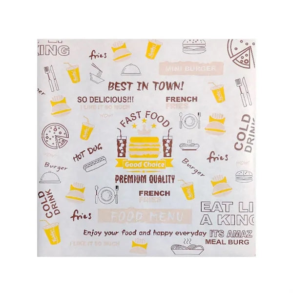 Hamburger Wrapping Paper