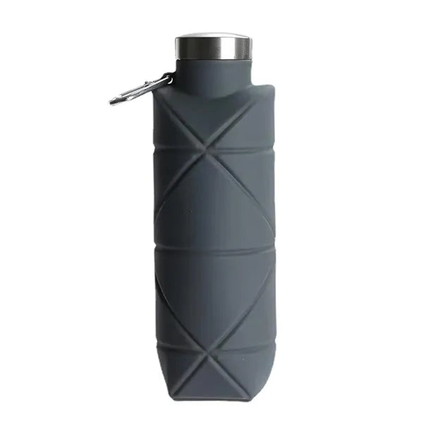 24 Oz Big Capacity Silicone Folding Sprots Water Bottle