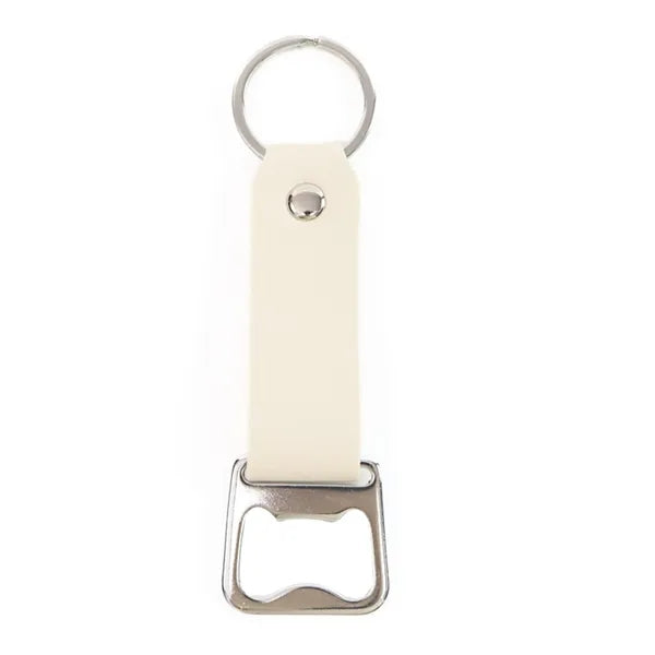 Creative Leather Bottle Opener Keychain