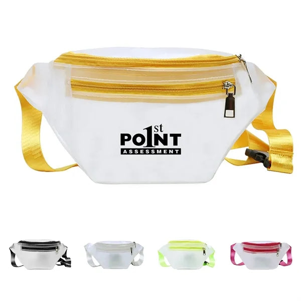 Waterproof Clear Pvc Fanny Pack