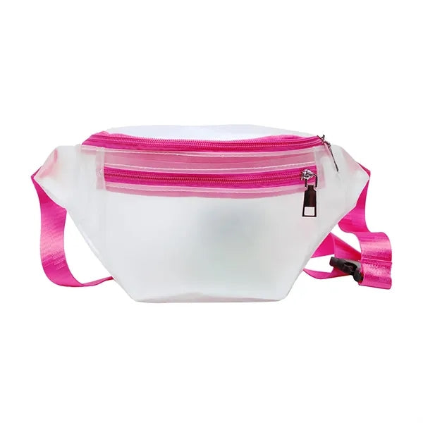 Waterproof Clear Pvc Fanny Pack
