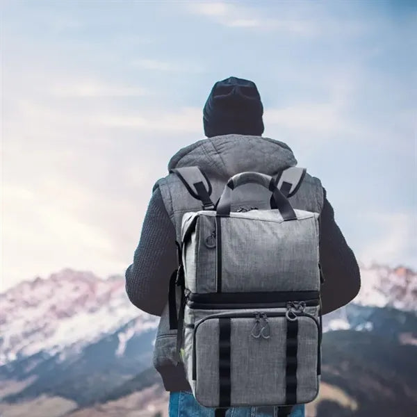 Large Double Layer Waterproof Cooler Backpack