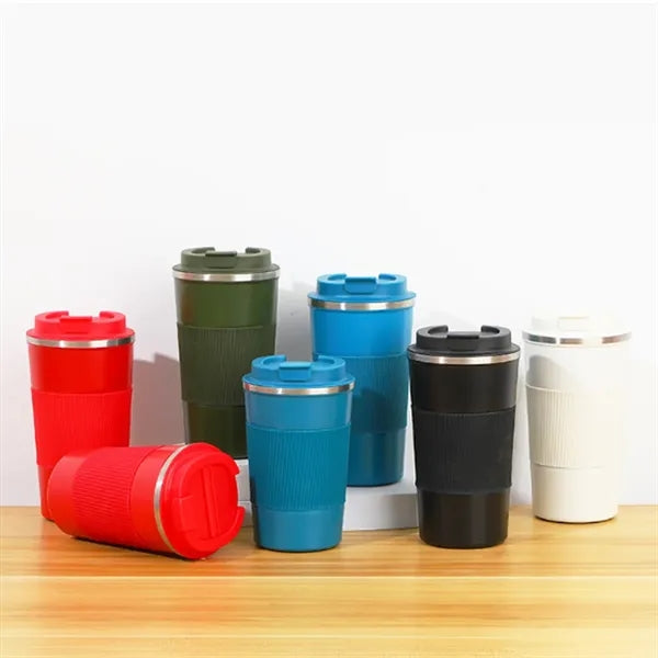 16 oz. Travel Mug with Silicone Grip