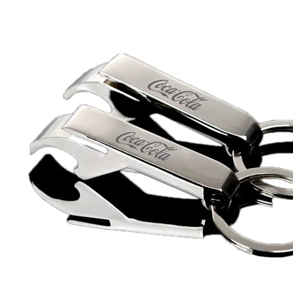 Clamping Bottle Opener Keychain