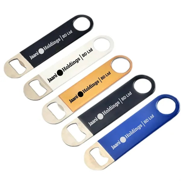 Colored Bottle Opener Keychain
