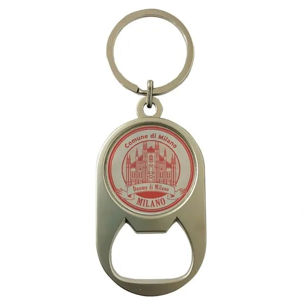 Multi-use Alloy Bottle Opener Keychain
