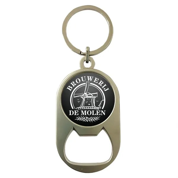Multi-use Alloy Bottle Opener Keychain
