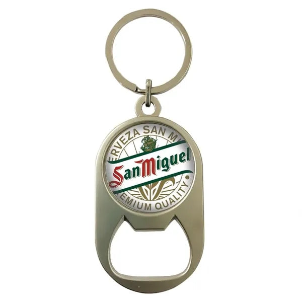 Multi-use Alloy Bottle Opener Keychain