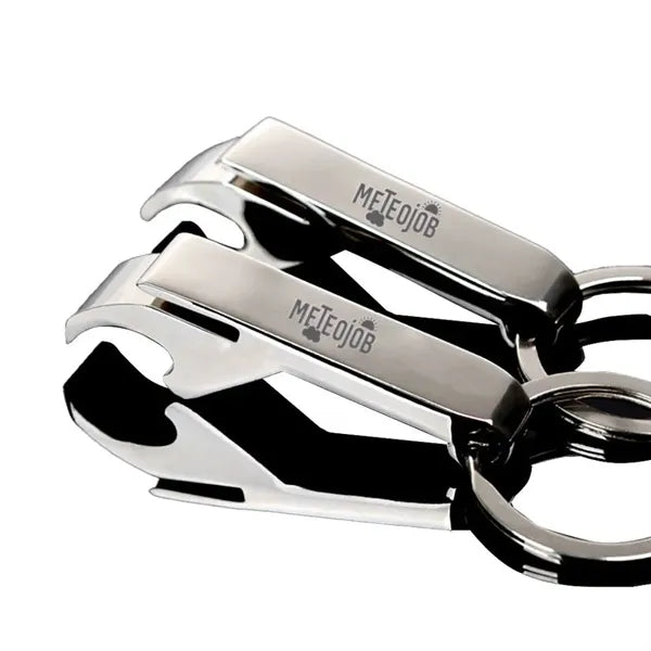 Clamping Bottle Opener Keychain