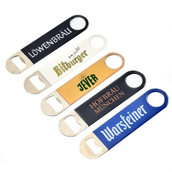Colored Bottle Opener Keychain
