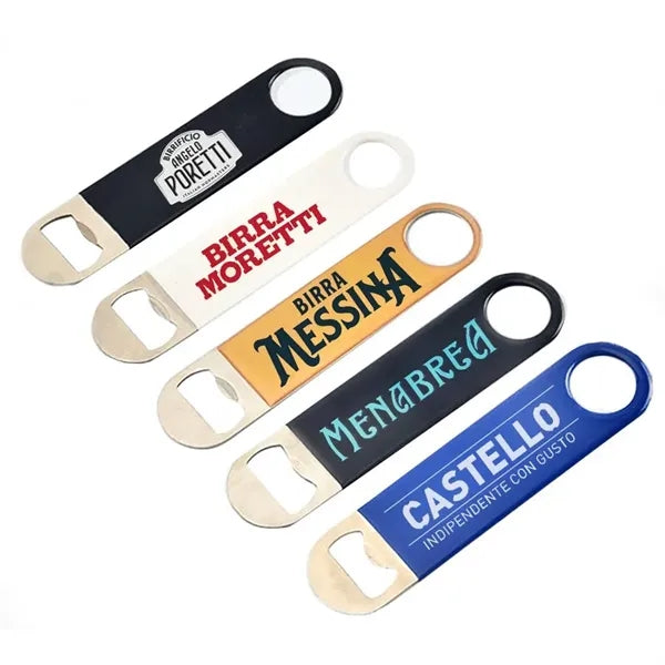 Colored Bottle Opener Keychain