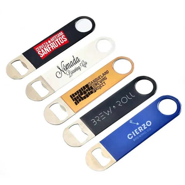 Colored Bottle Opener Keychain