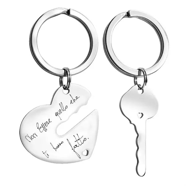 Metal Keychain for Couples