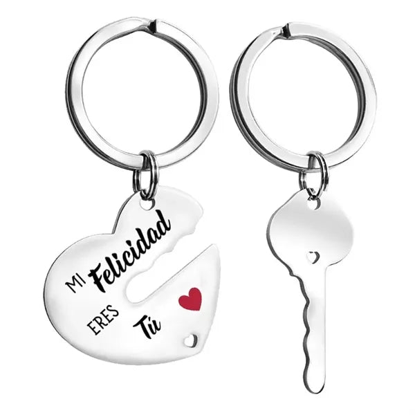 Metal Keychain for Couples