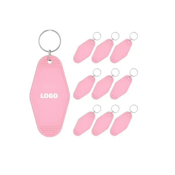 Vintage Plastic Diamond Key Tag