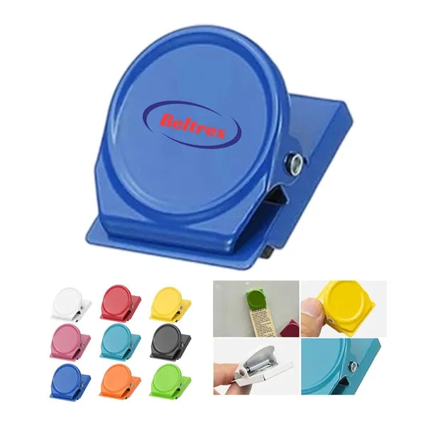 Magnetic Stainless Steel Memo Clip for Bills and Notes