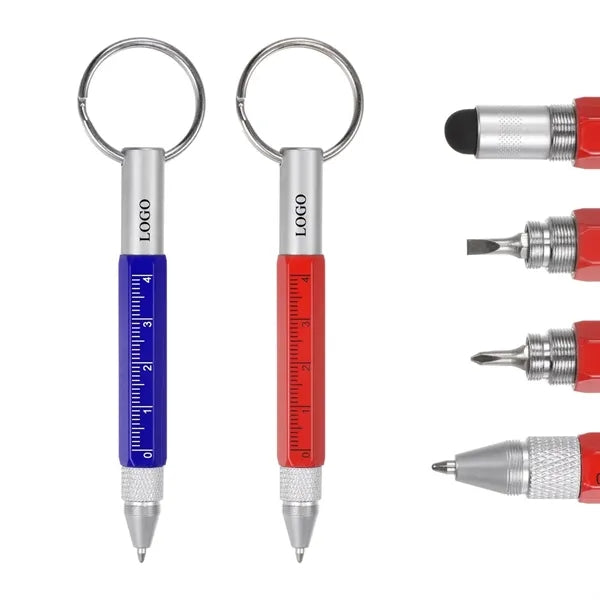 Compact Multi-Tool Keychain Pen