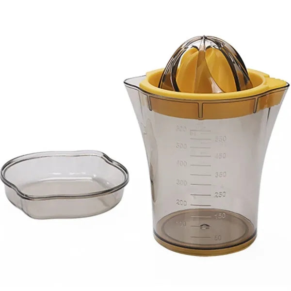 Manual Orange And Lime Juicer With Zester For Kitchen Use